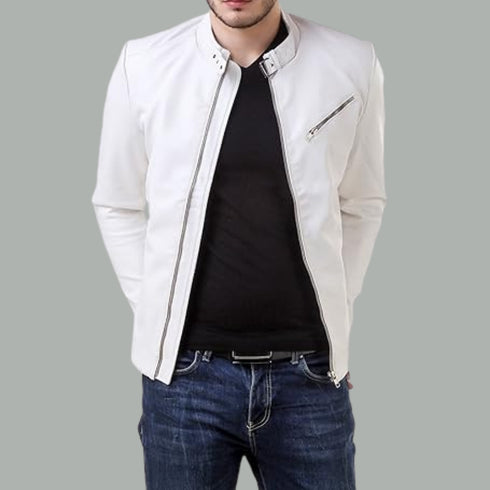 Eshan Genuine Leather Jacket For Men